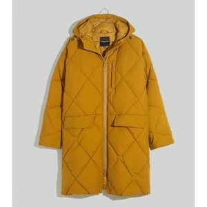 Madewell SURREY HOODED PUFFER COAT